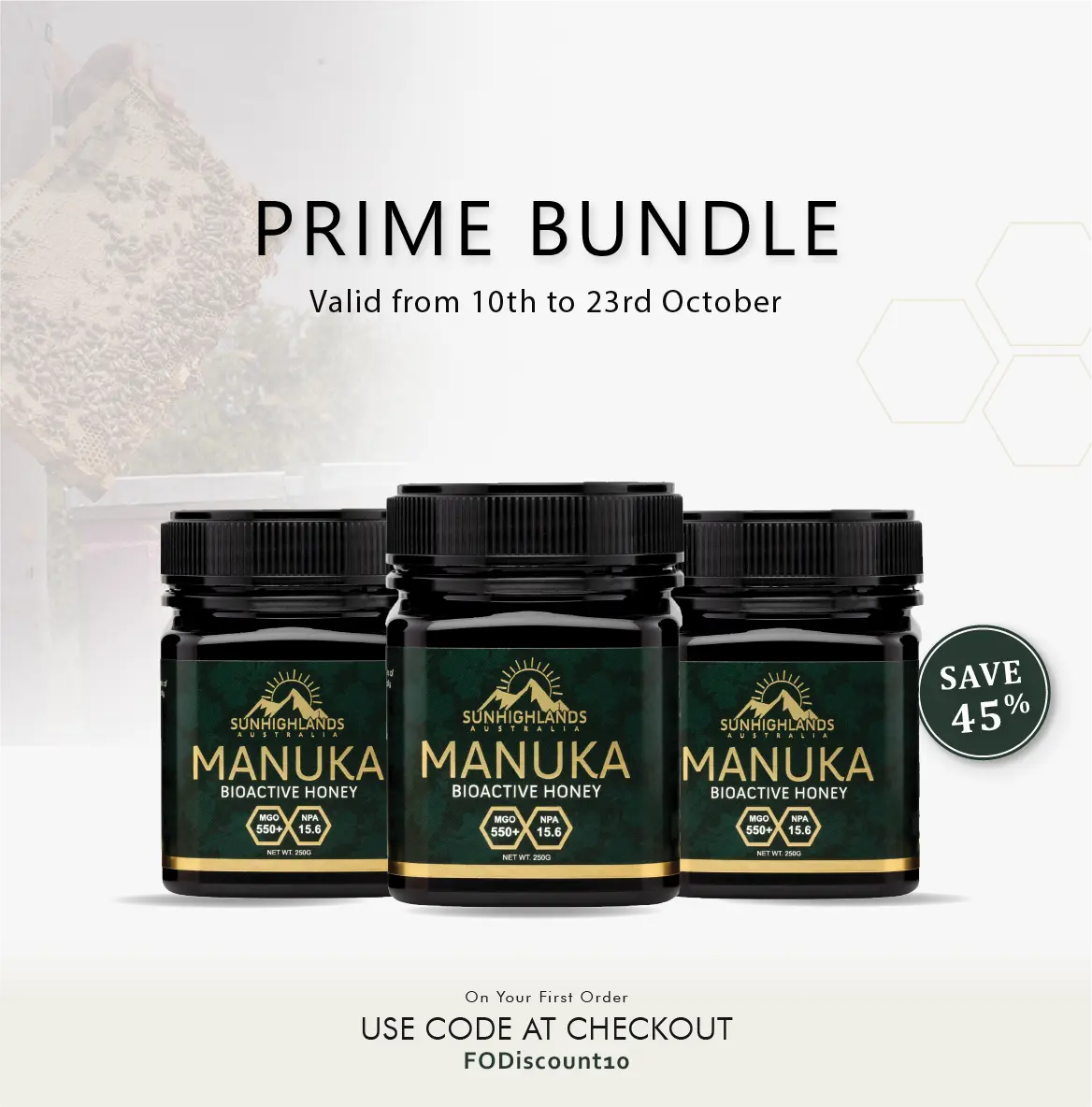 manuka honey mgo 550