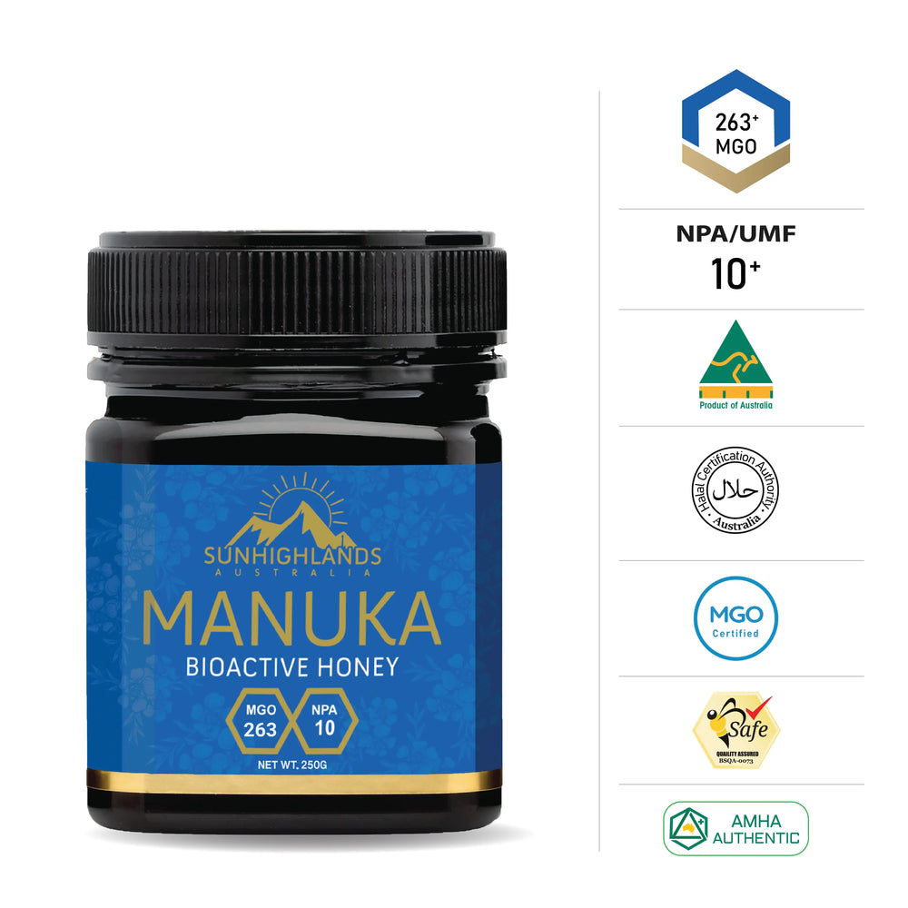 MGO 263+ 250g Manuka Honey 