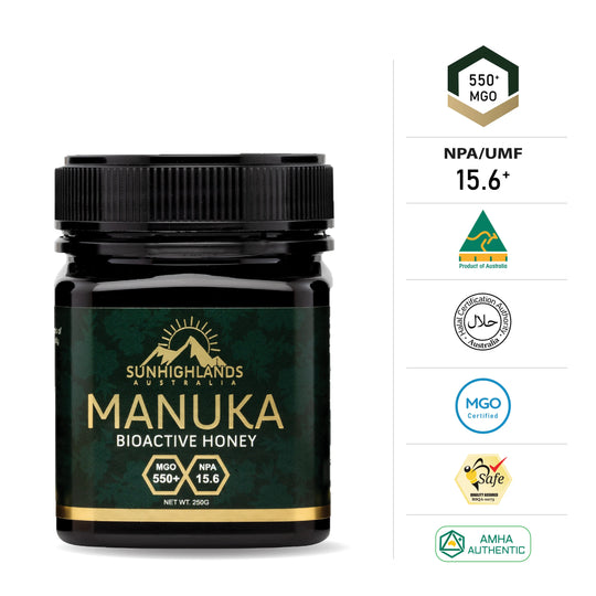 MGO 550+ 250g Manuka Honey 