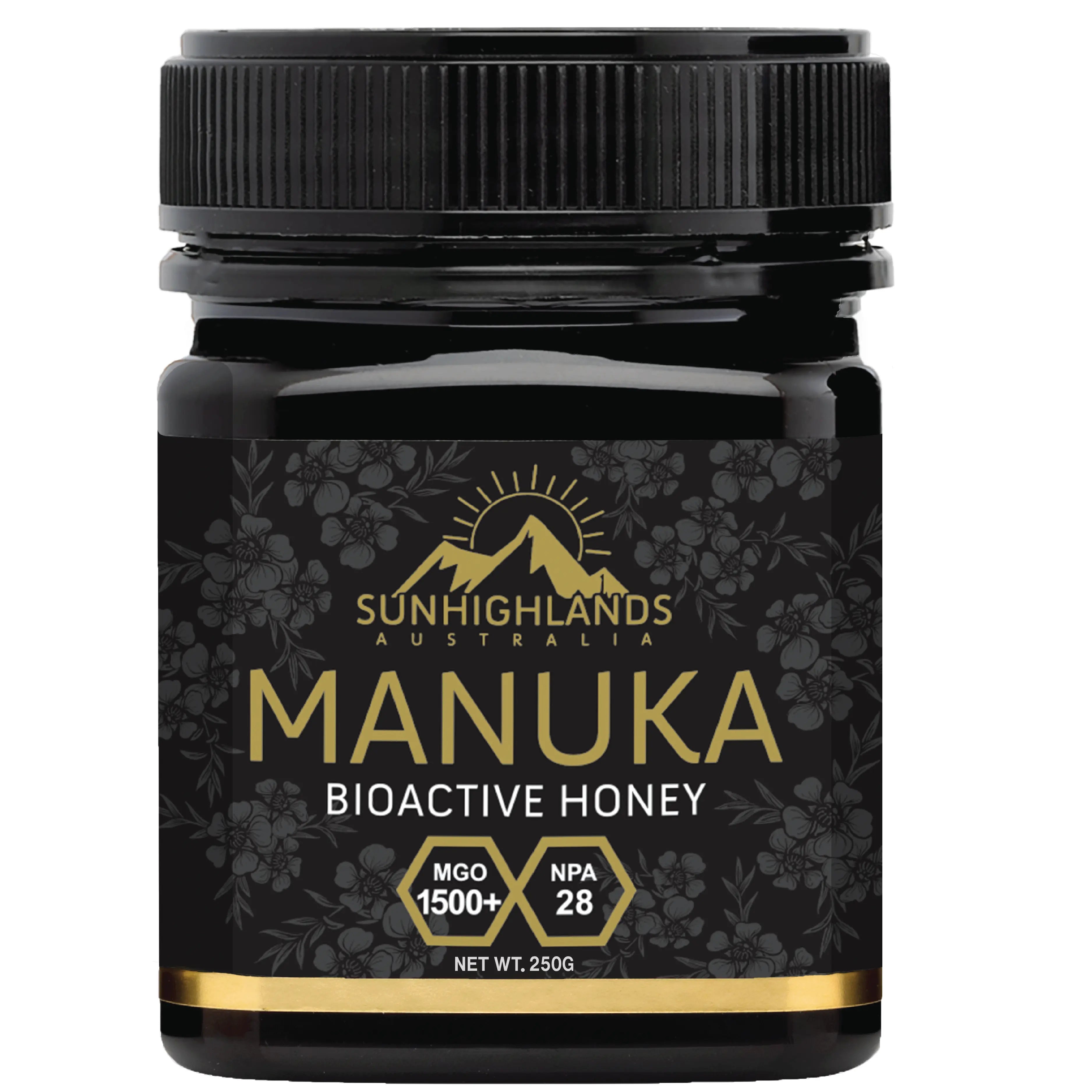 Shop Online Manuka Honey MGO 1500+ 250g – Sunhighlands Australia